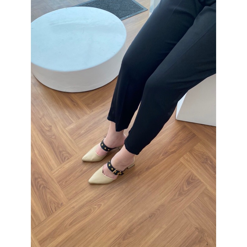 LAMELIKA - Narah Heels Hak Tahu - Sandal Wanita 5 Cm