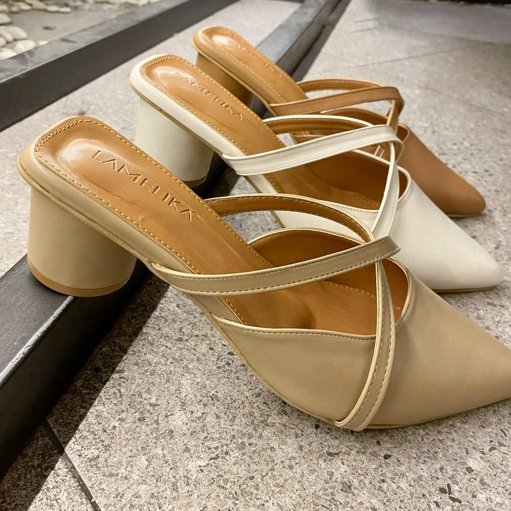 LAMELIKA -  Alice Heels Sepatu Sandal Wanita Elegan 5 cm