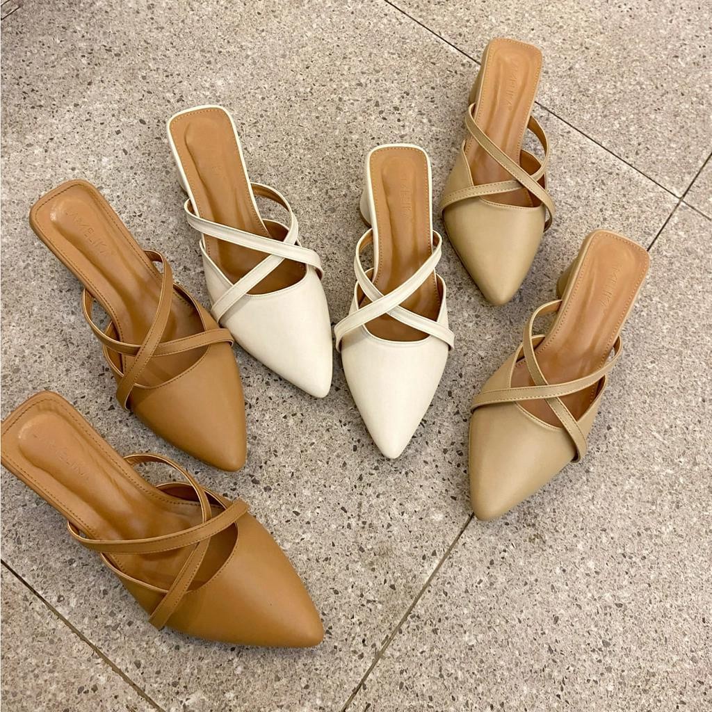 LAMELIKA -  Alice Heels Sepatu Sandal Wanita Elegan 5 cm