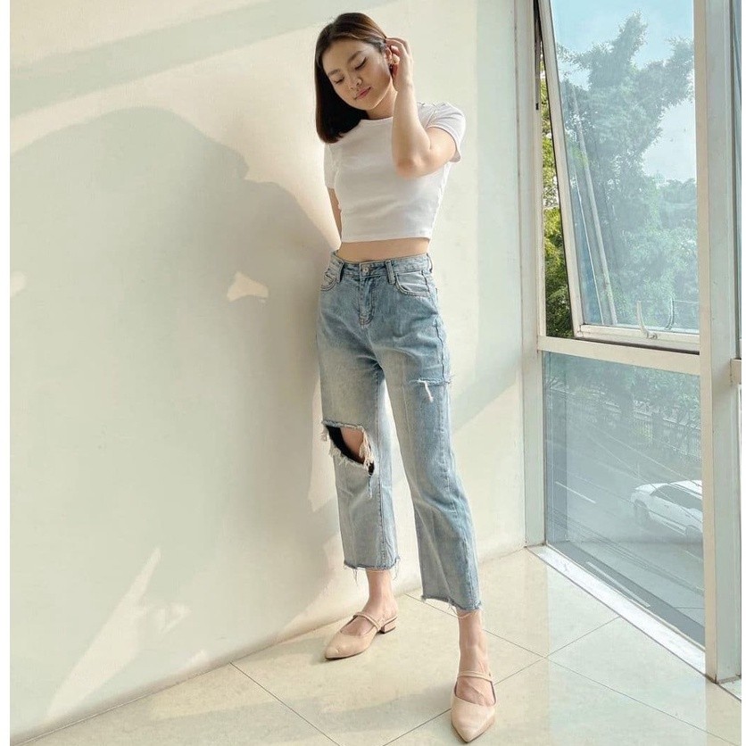 LAMELIKA - Carla Mules Sendal Wanita 3 Cm