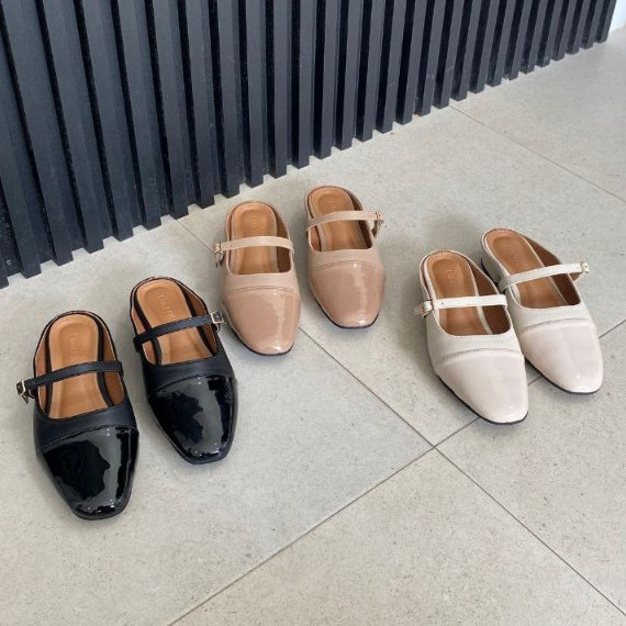 LAMELIKA - SACHI Sandal Wanita Flat Shoes Heels 3cm