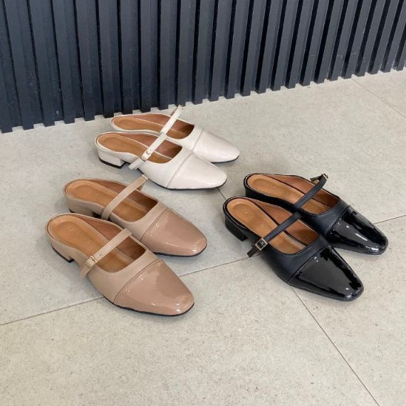 LAMELIKA - SACHI Sandal Wanita Flat Shoes Heels 3cm