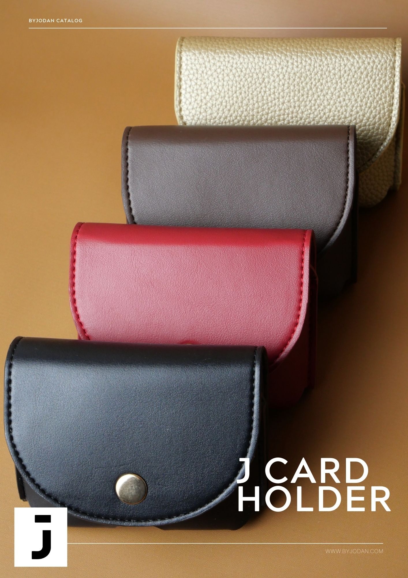 J Card Holder Bold