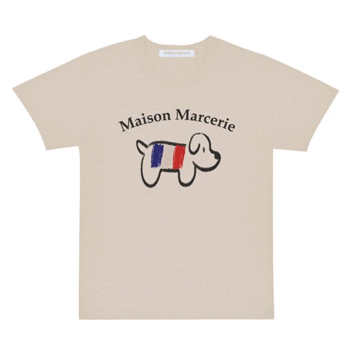 Image of LouLou édition Main - Cream Black T-shirt