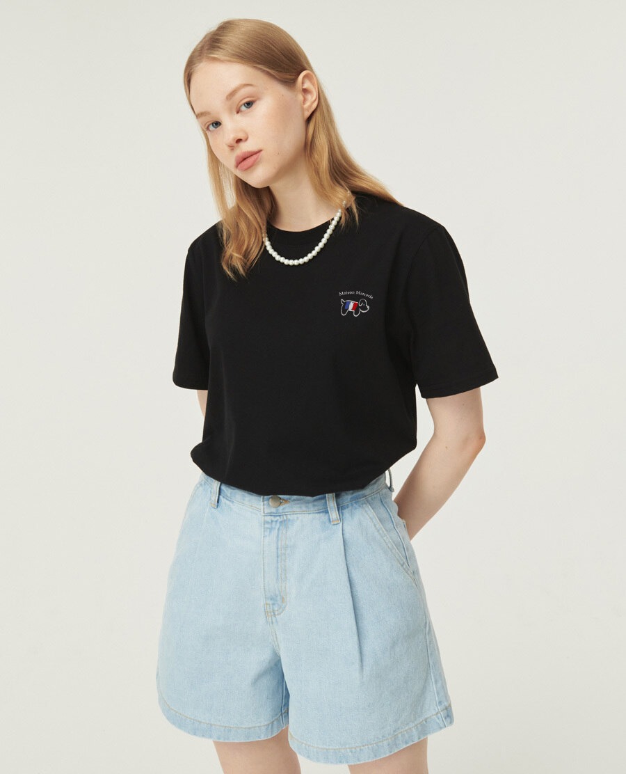 LouLou édition Petite - Black White T-shirt
