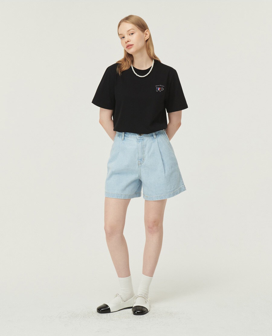 LouLou édition Petite - Black White T-shirt