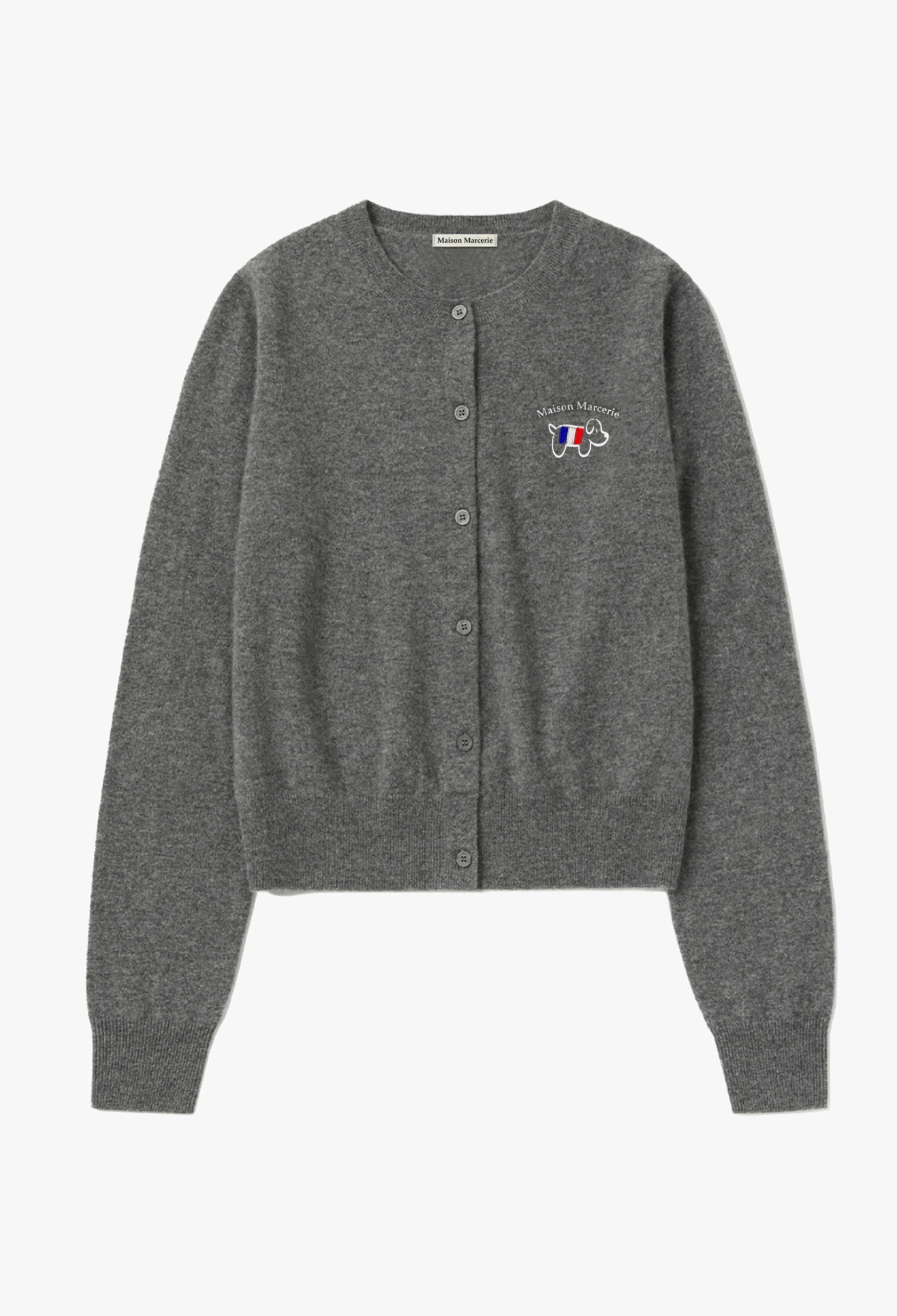 LouLou édition Petite - Grey White Cardigan