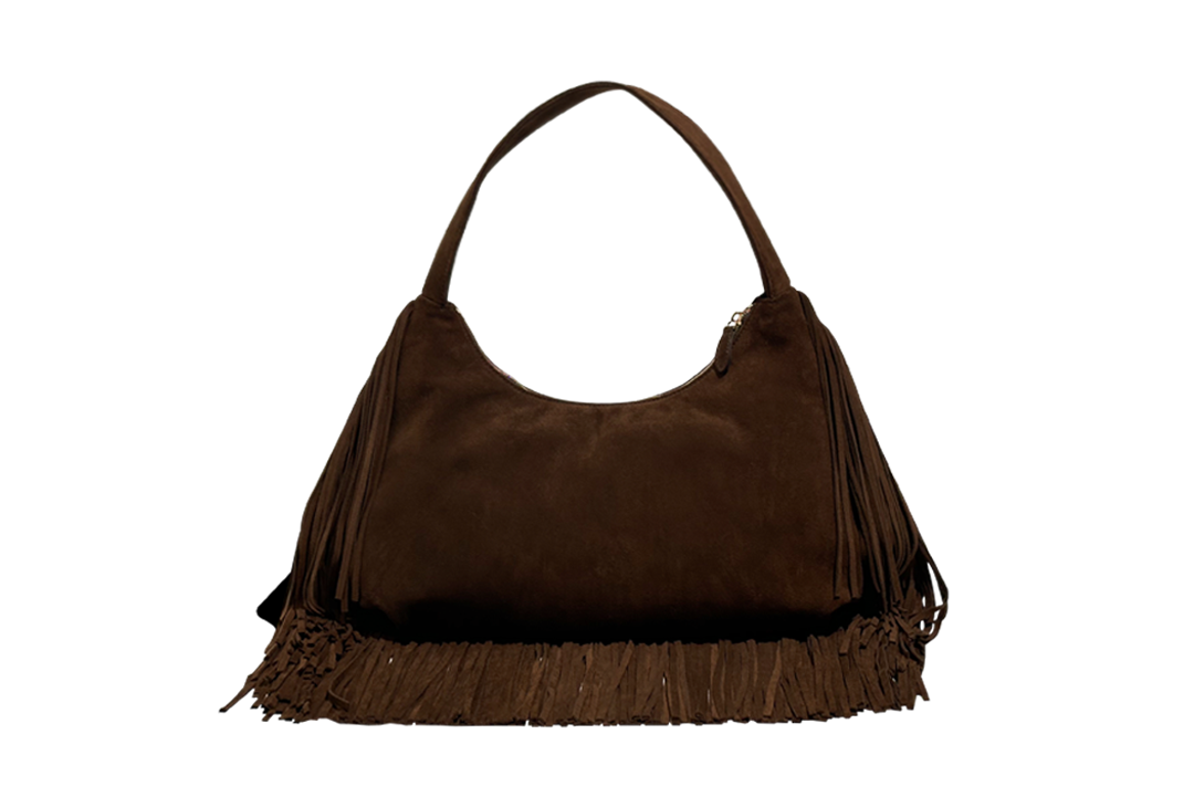 Rounn Jennie Large 70s Tas Pundak Wanita Kulit Sapi Asli