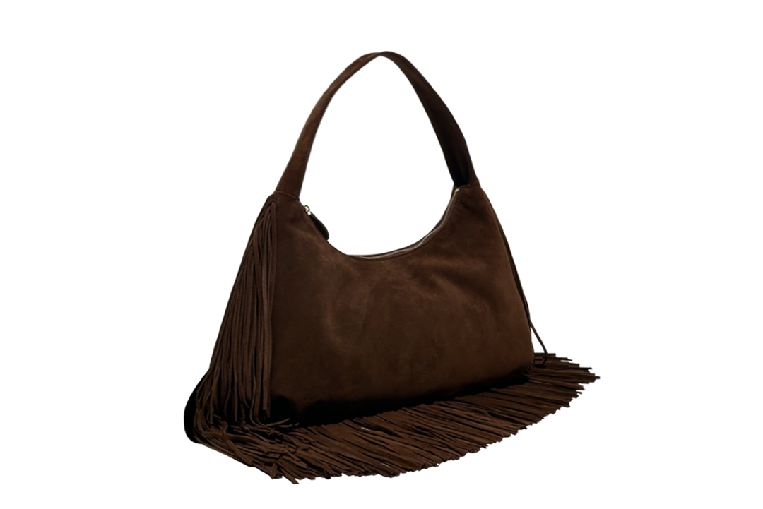 Rounn Jennie Large 70s Tas Pundak Wanita Kulit Sapi Asli