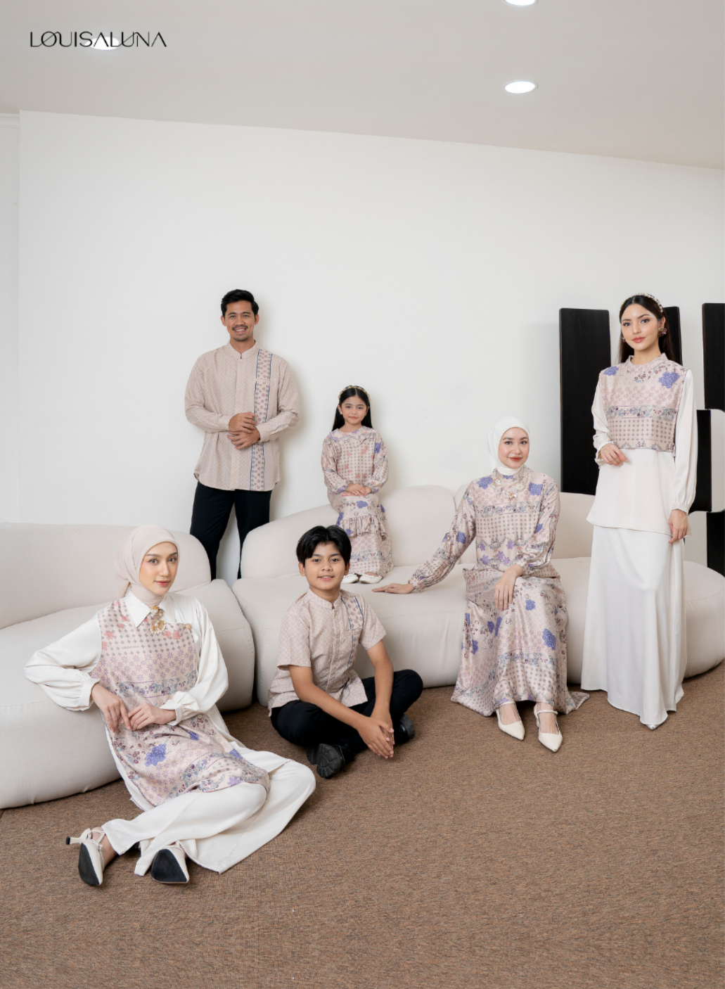 Harmonia Sarimbit in Classic Cream