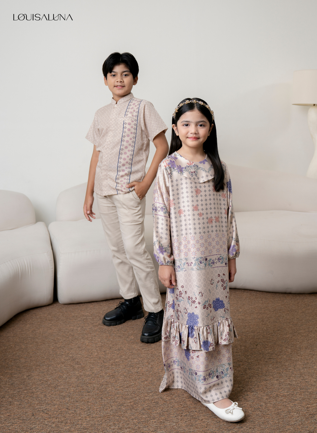 Harmonia Sarimbit in Classic Cream