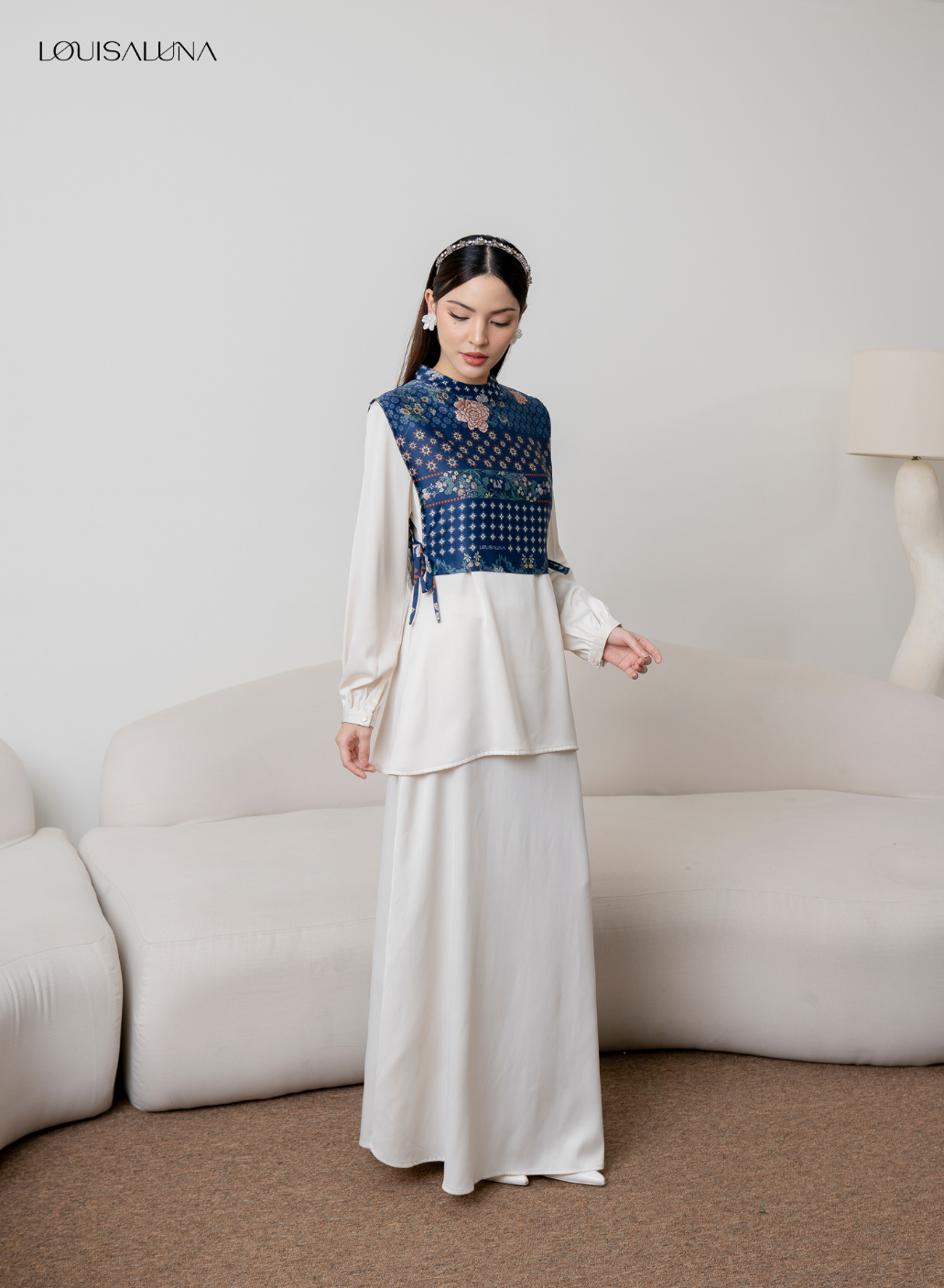 Harmonia Sarimbit in Royal Blue