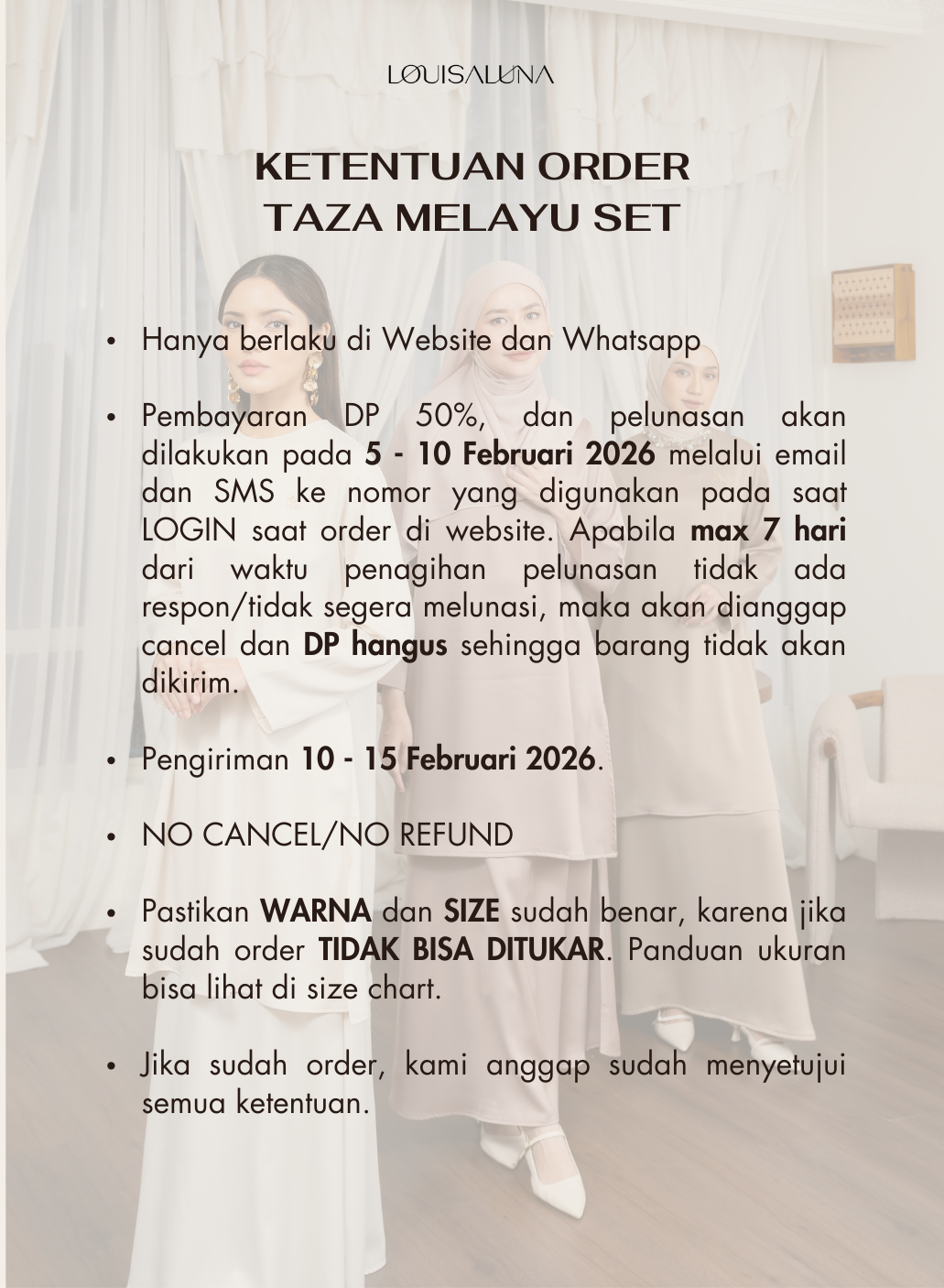 Taza Melayu Set