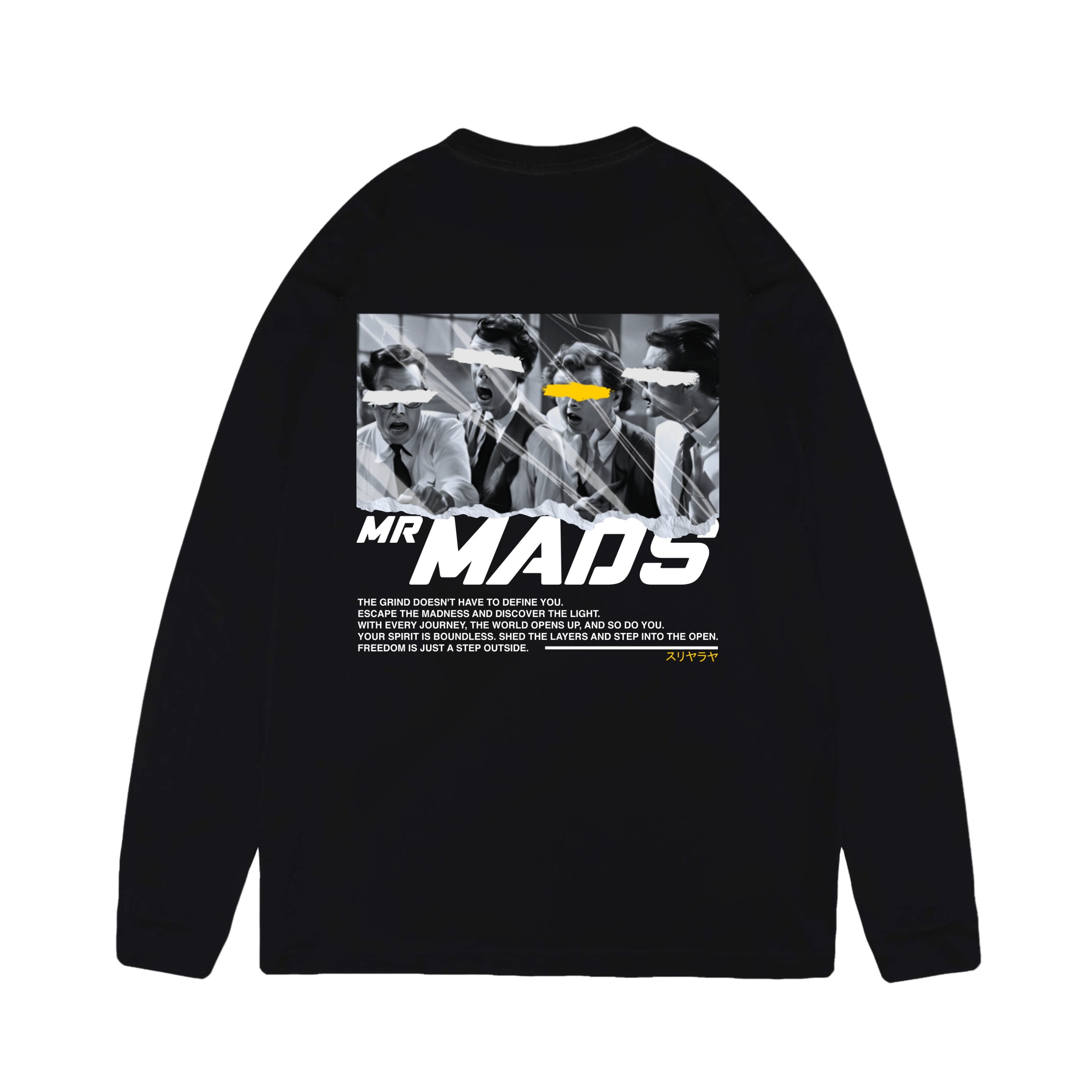 Office Grind T-Shirt  Long Sleeve