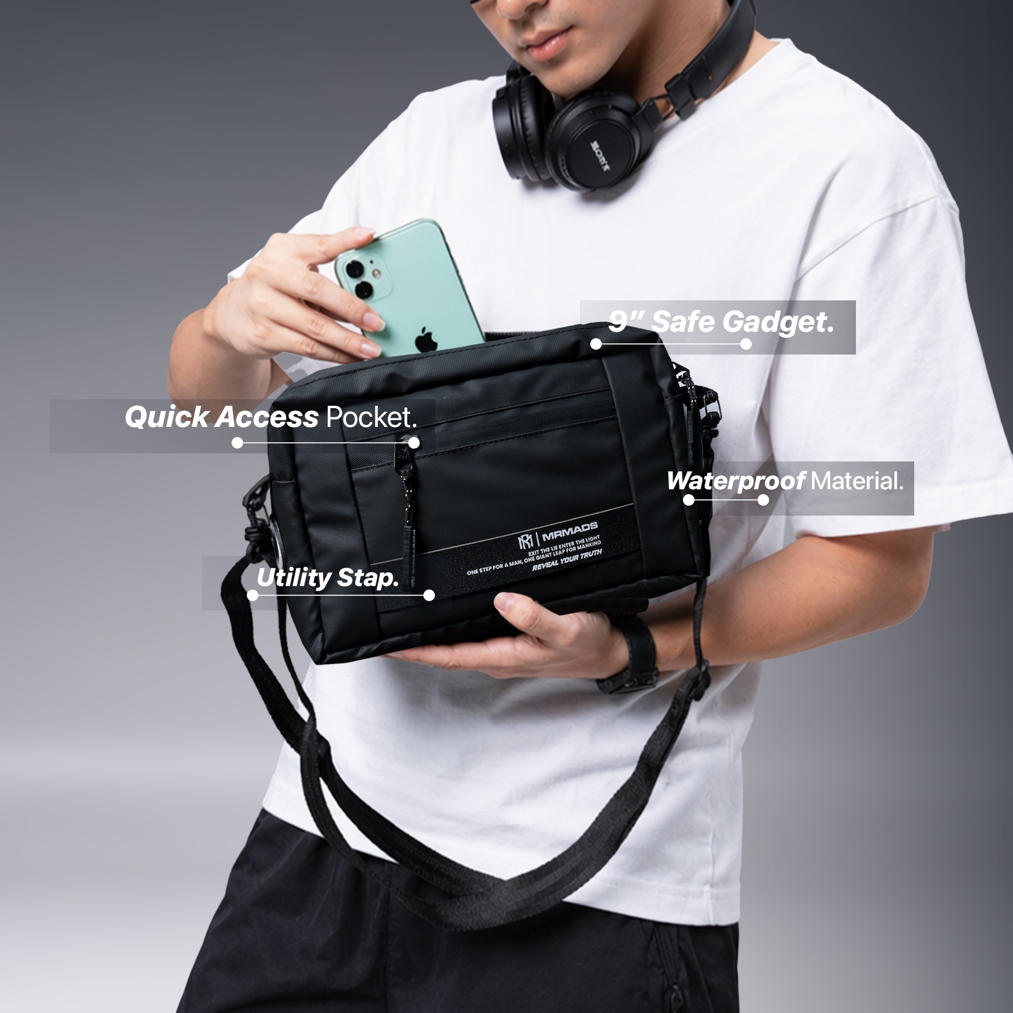 KEPLER Sling/Clutch Bag