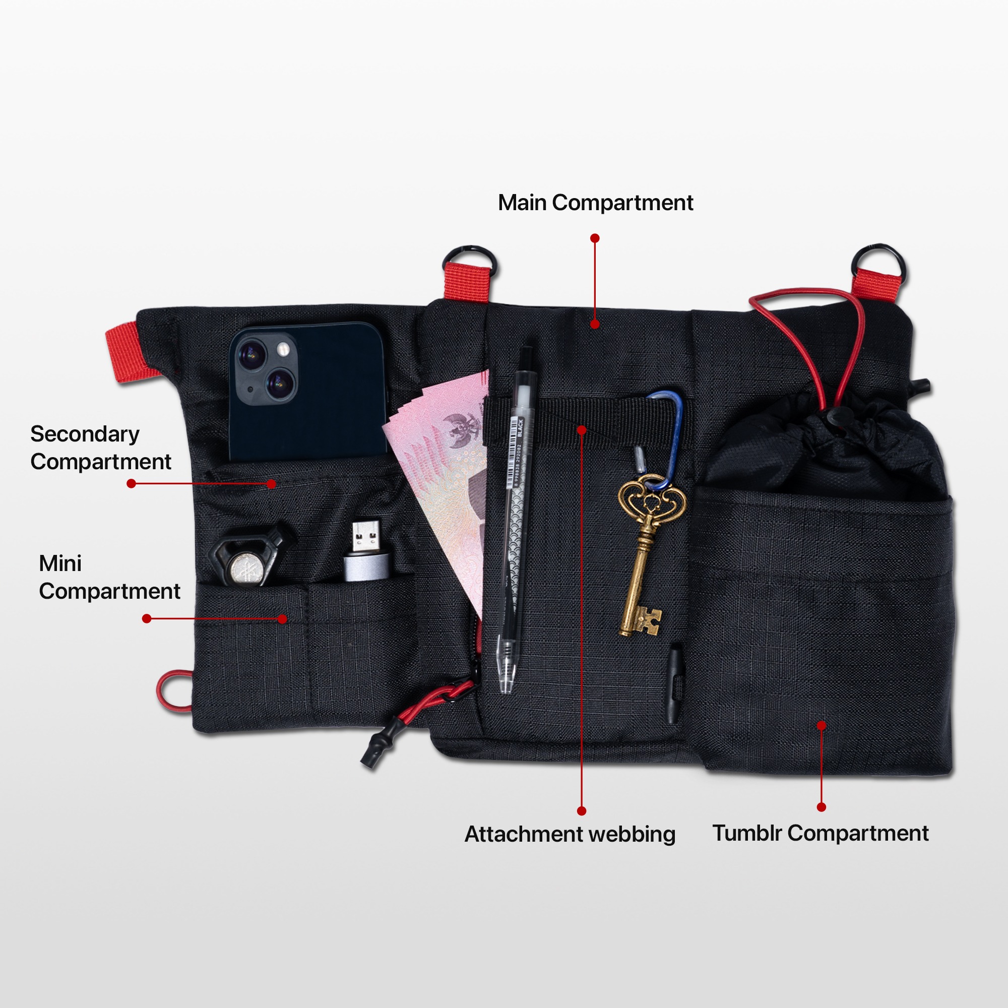 Mr Mads - Onyx Sling Bag Tas Selempang Pria crossbody & shoulder bags