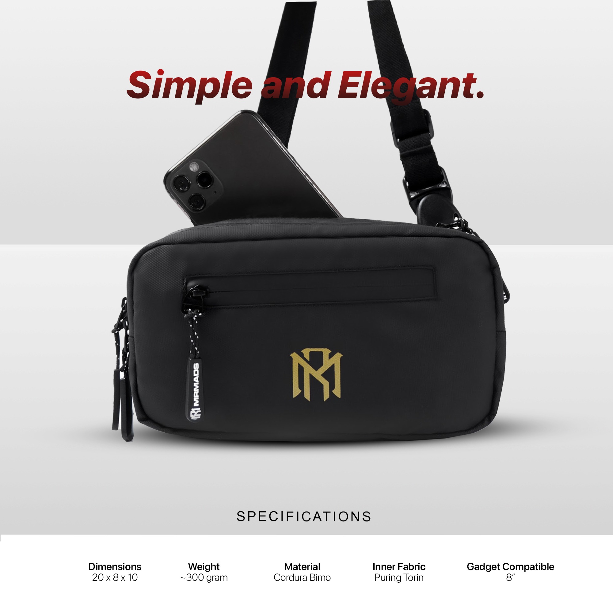 Wilder Sling/Waist/Shoulder Bag
