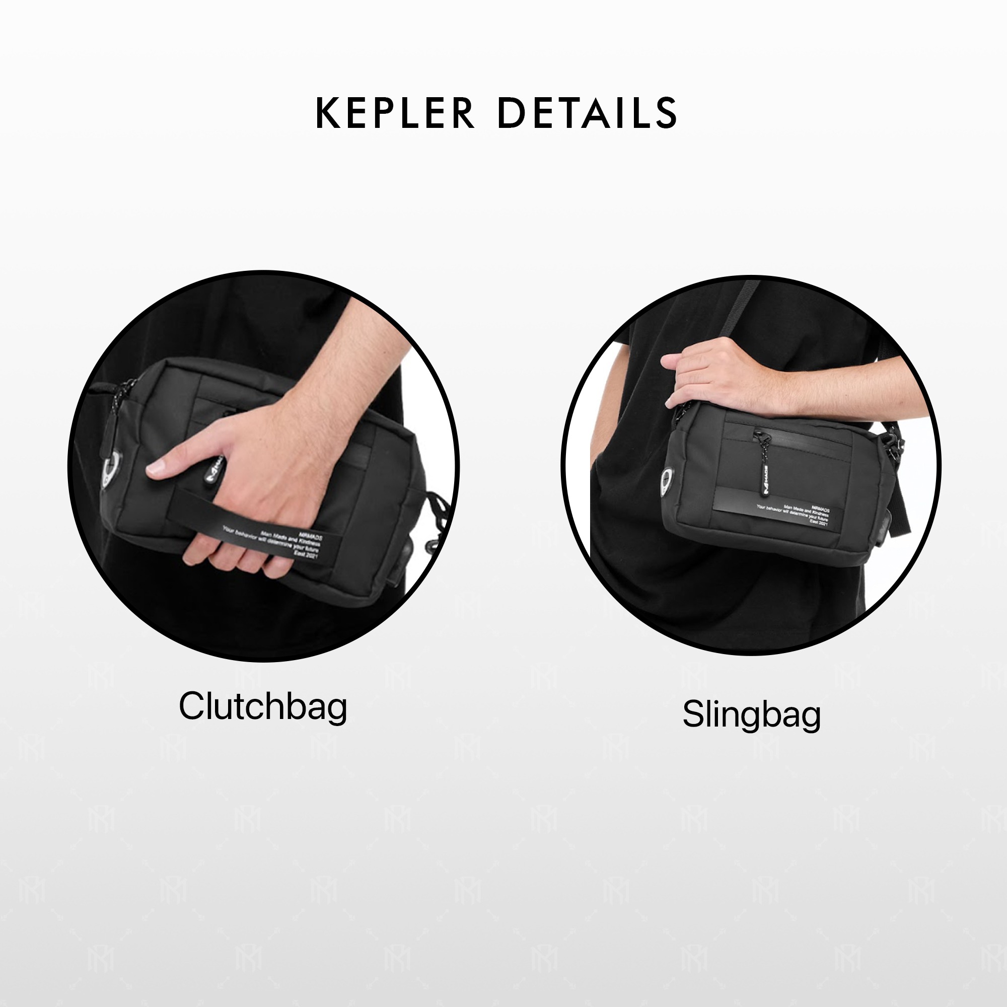 KEPLER Sling/Clutch Bag