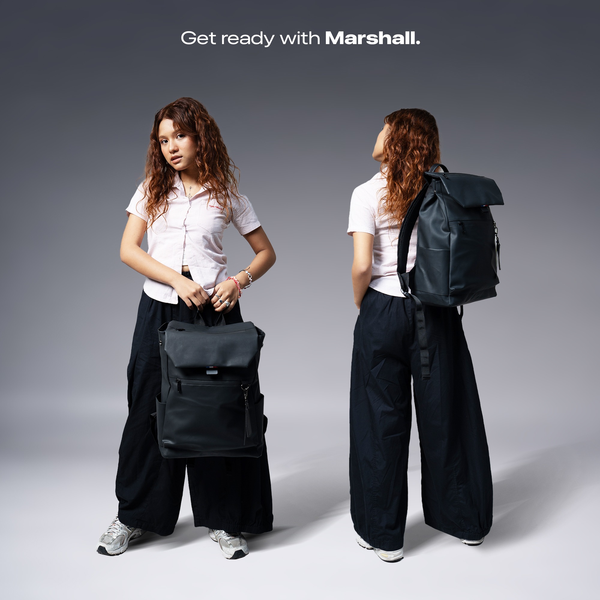 Mr Mads - Marshall Backpack Pria - Tas Ransel Pria Wanita Tas Punggung Pria Outdoor Kapasitas Besar Tas laptop 14,6 Inc - Waterproof