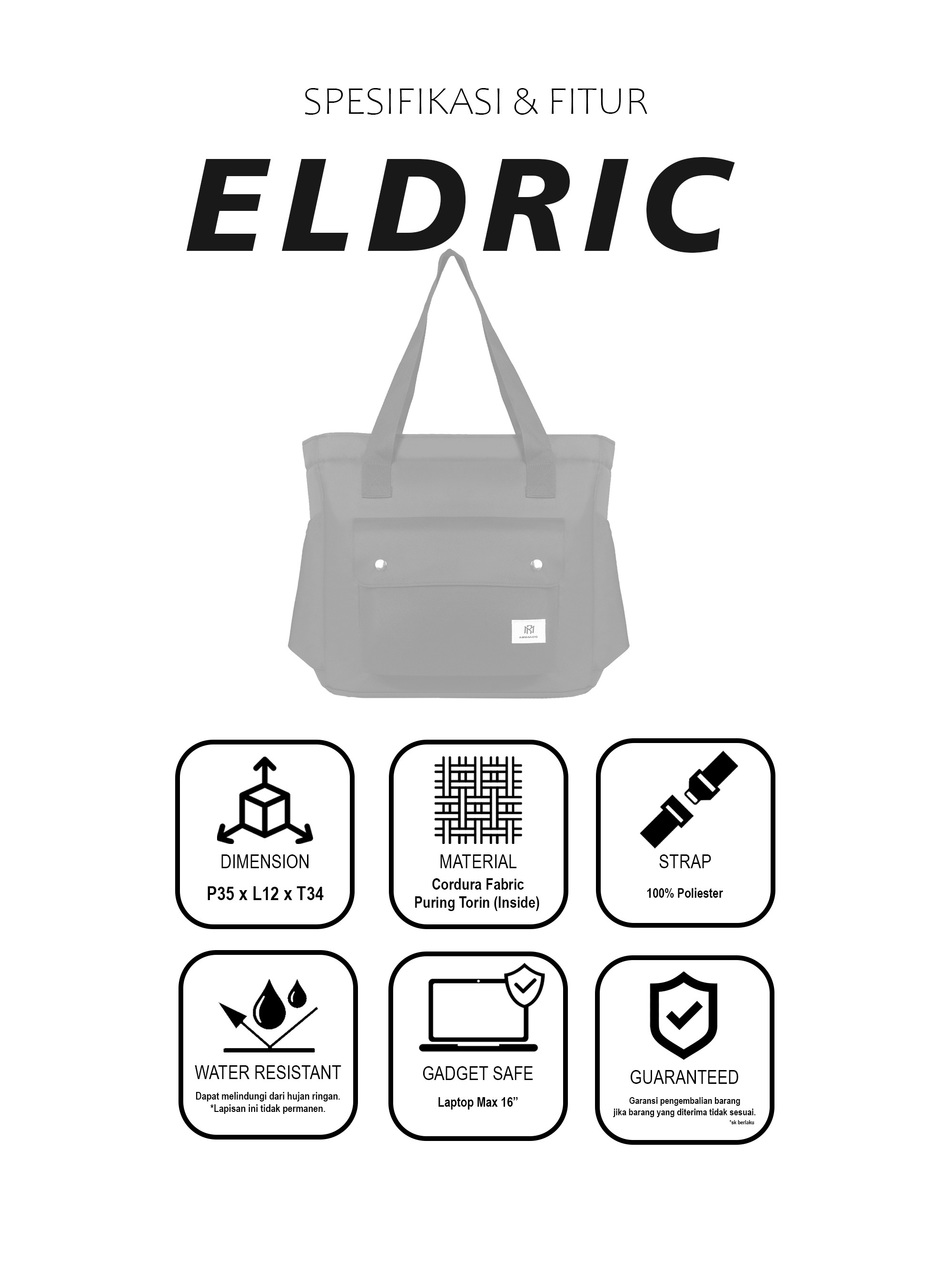 Eldric Tote Bag
