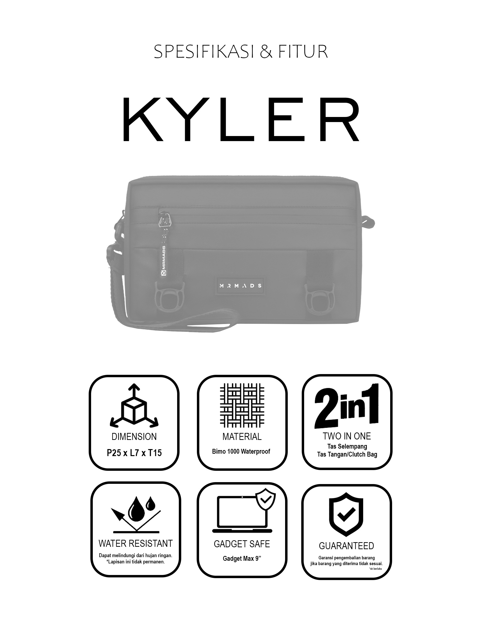 Kyler Clutch Bag