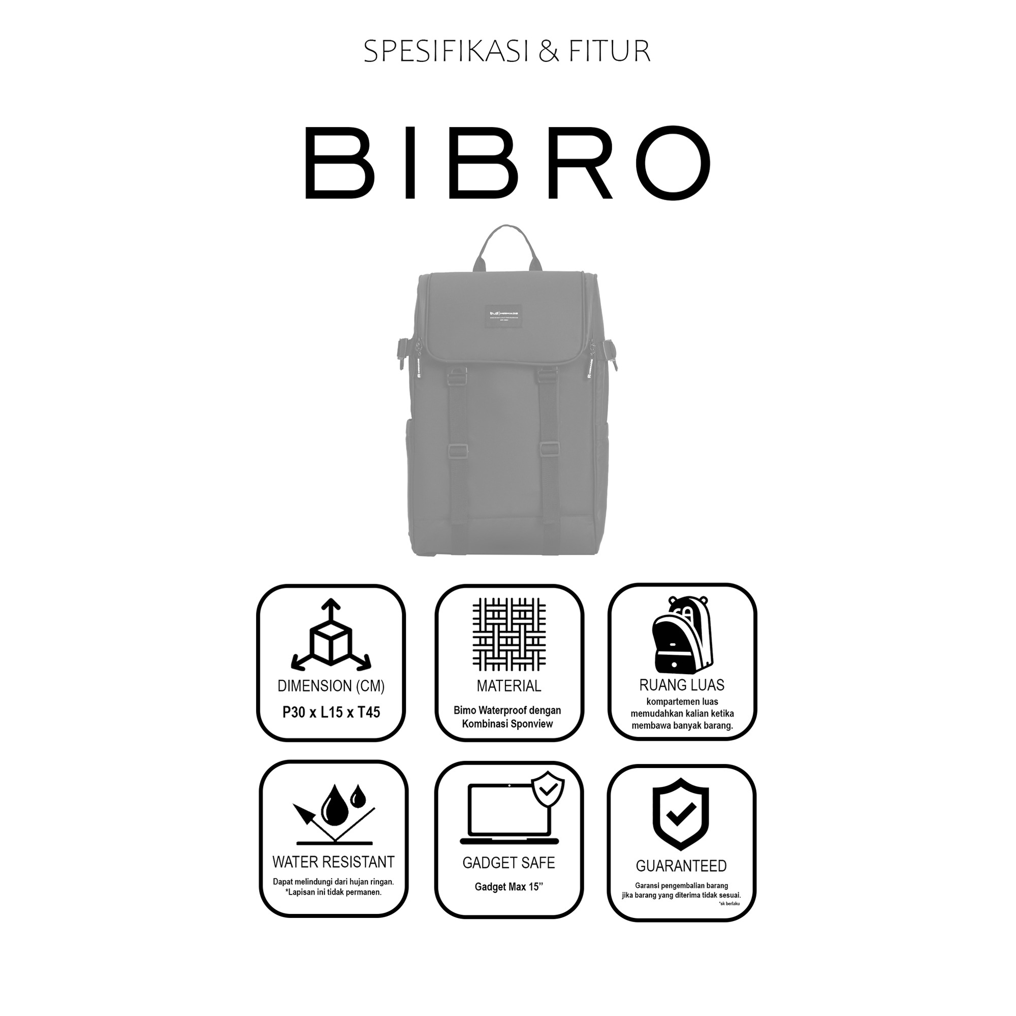 Bibro Backpack