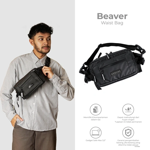 Image of Beaver Waist/Shoulder/Sling/Hand Bag