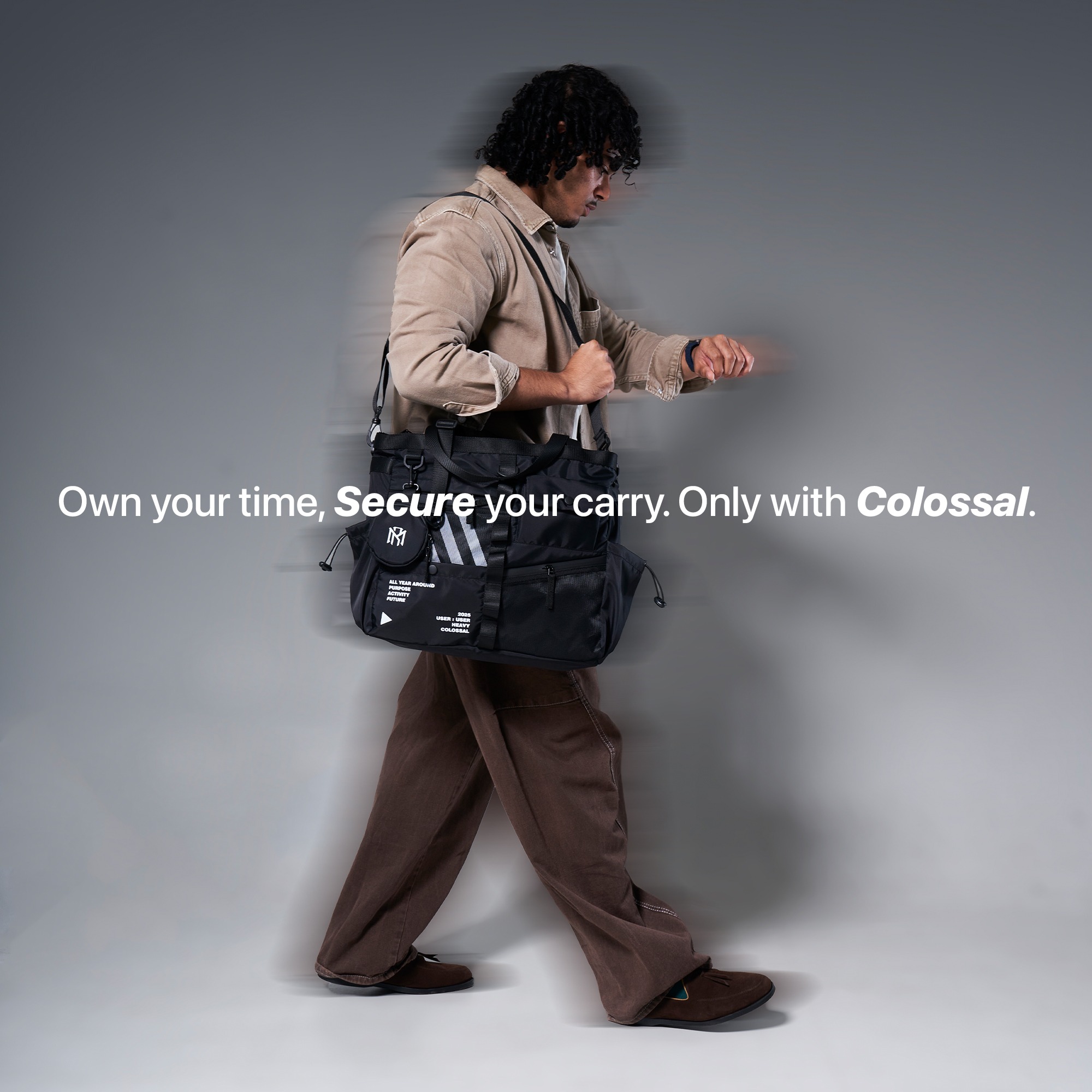 Colossal Tote Bag/Sling Bag
