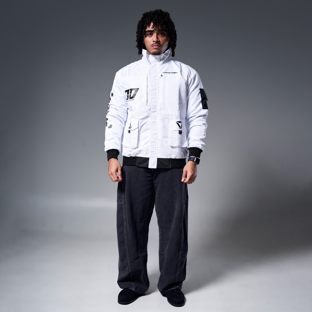 Mr Mads – Cyber Jacket I Jaket Pria Riding Anti Angin Taslan Milky Jaket Motor Daily