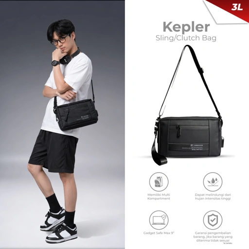 Image of KEPLER Sling/Clutch Bag