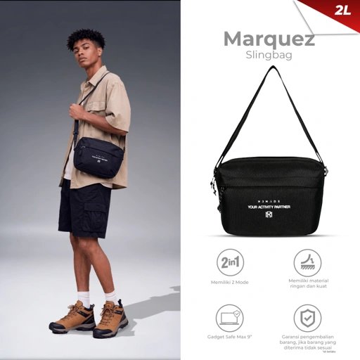 Image of Mr Mads - marquez Sling Bag Tas Selempang Pria Waistbag Pria crossbody & shoulder bags