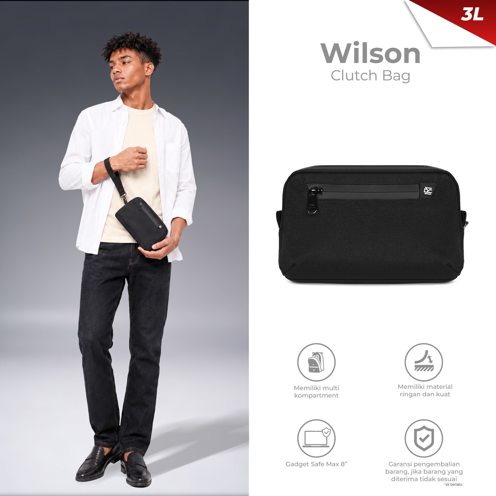 Wilson Clutch Bag
