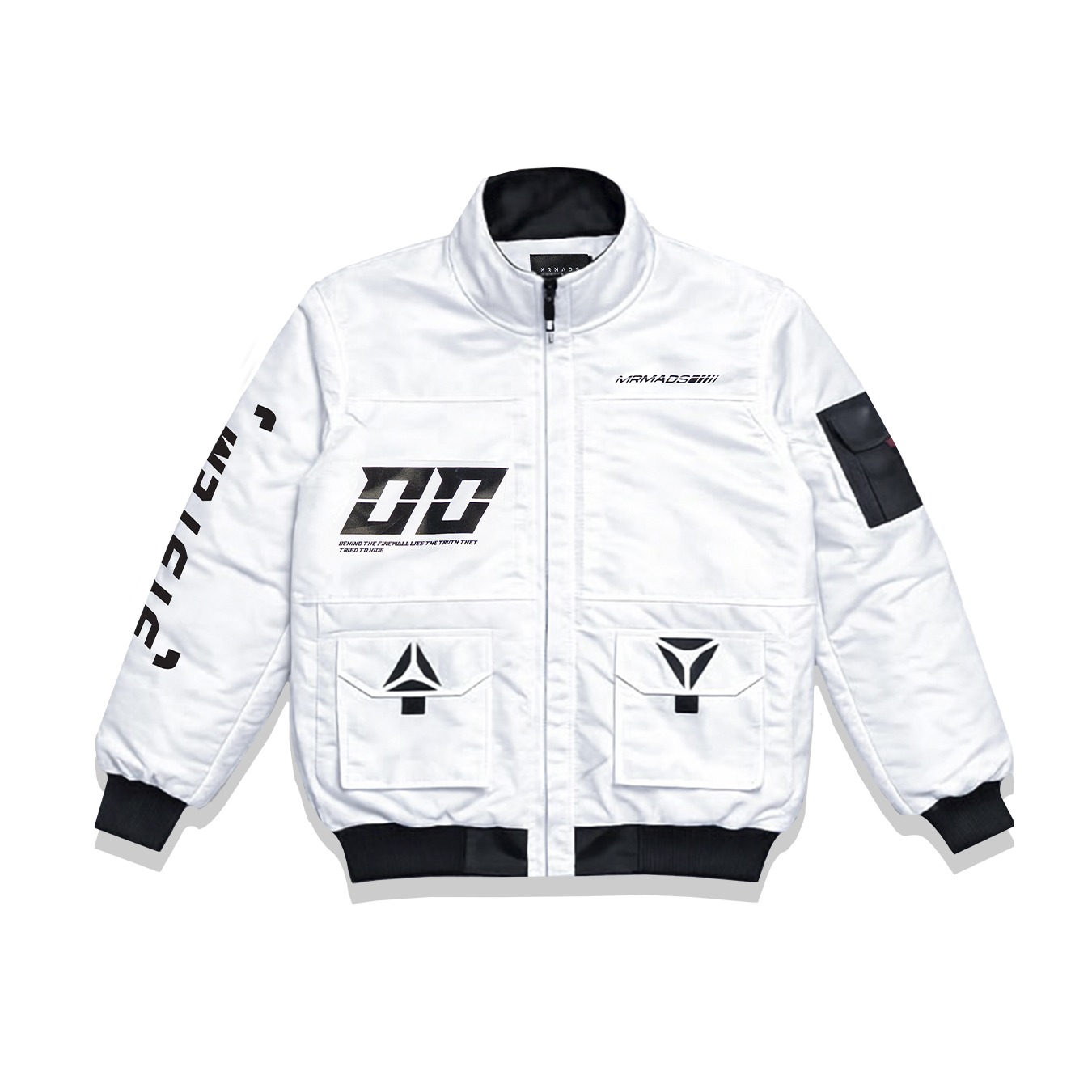 Mr Mads – Cyber Jacket I Jaket Pria Riding Anti Angin Taslan Milky Jaket Motor Daily
