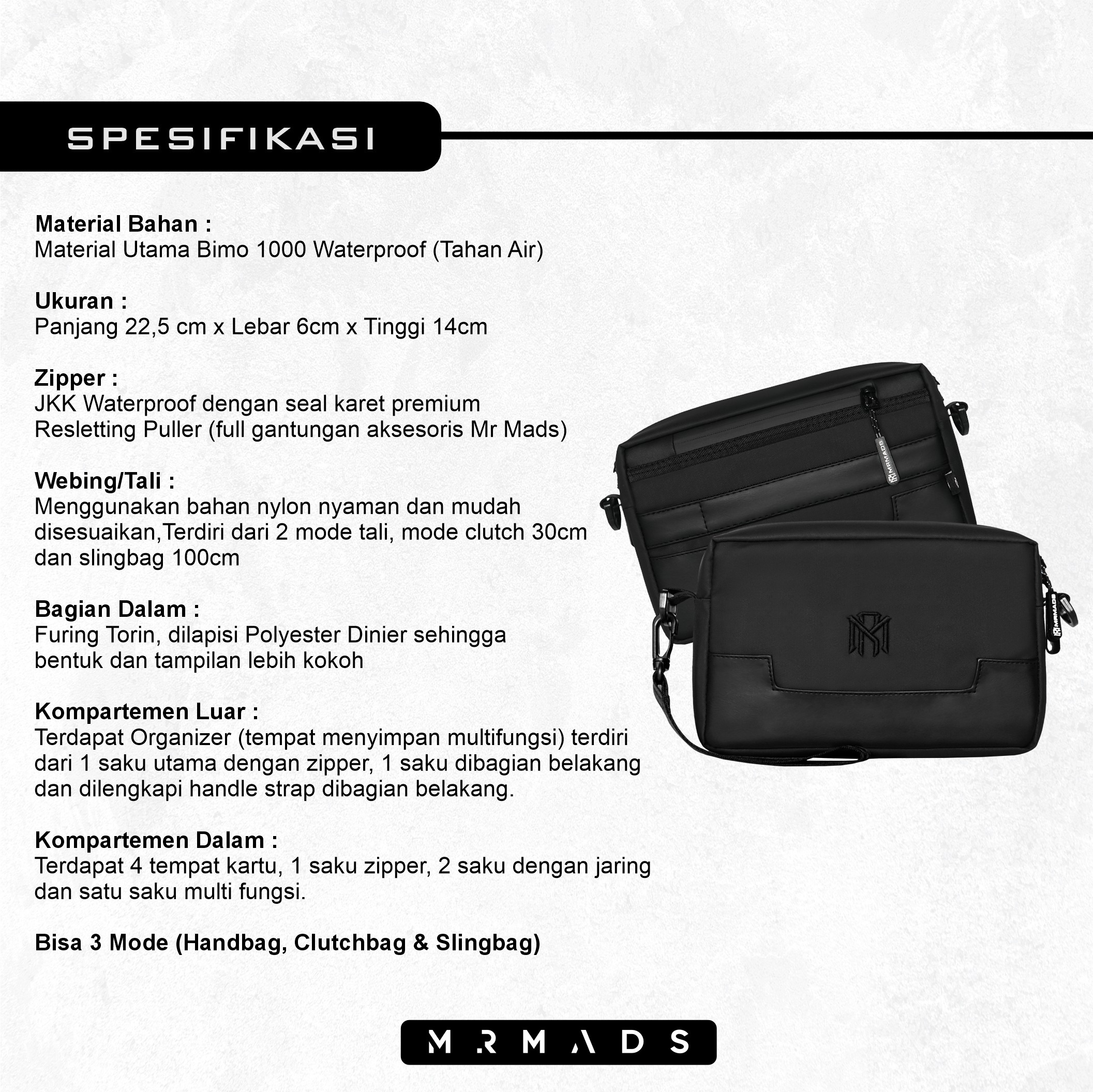 MARVIN Clutch Bag