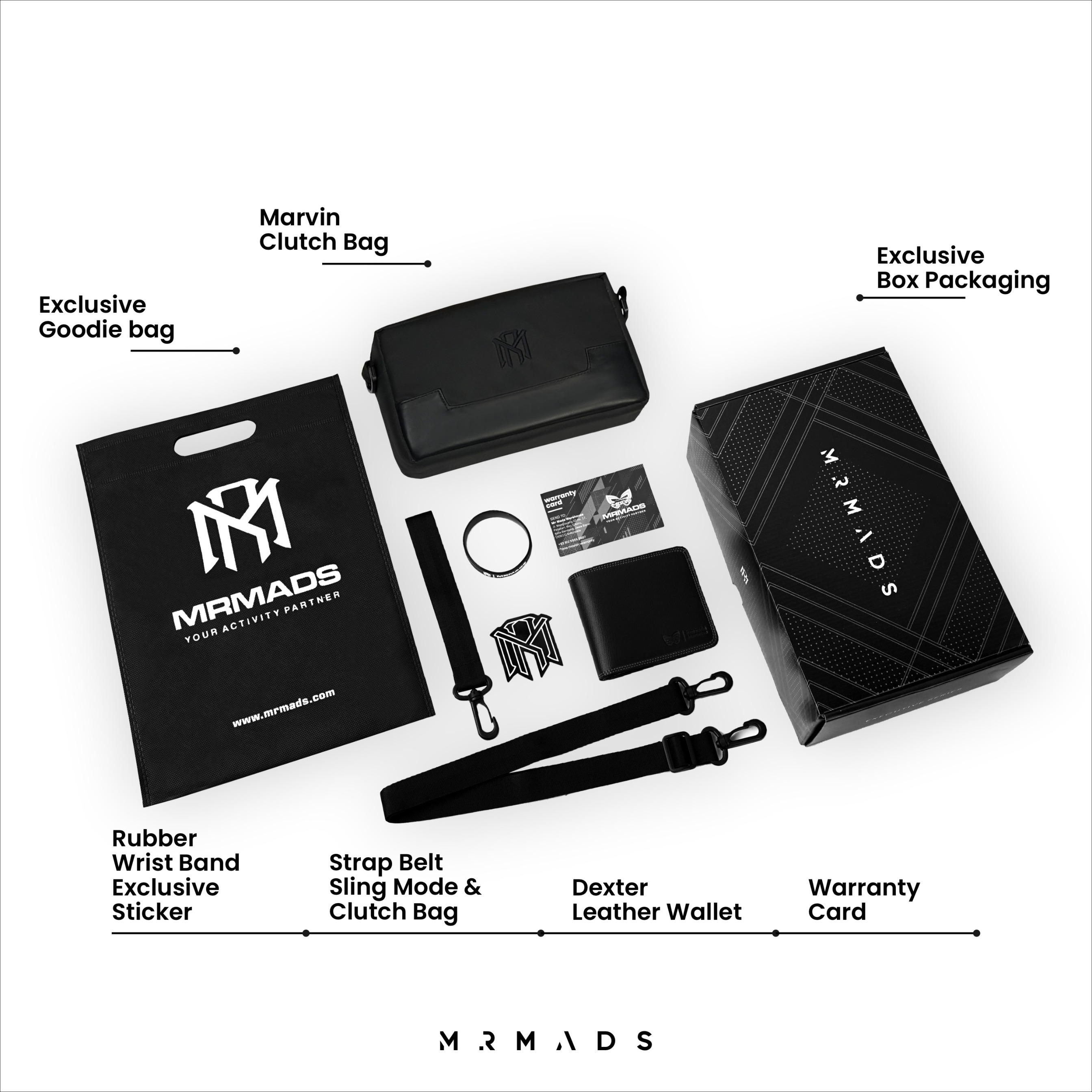 MARVIN Clutch Bag
