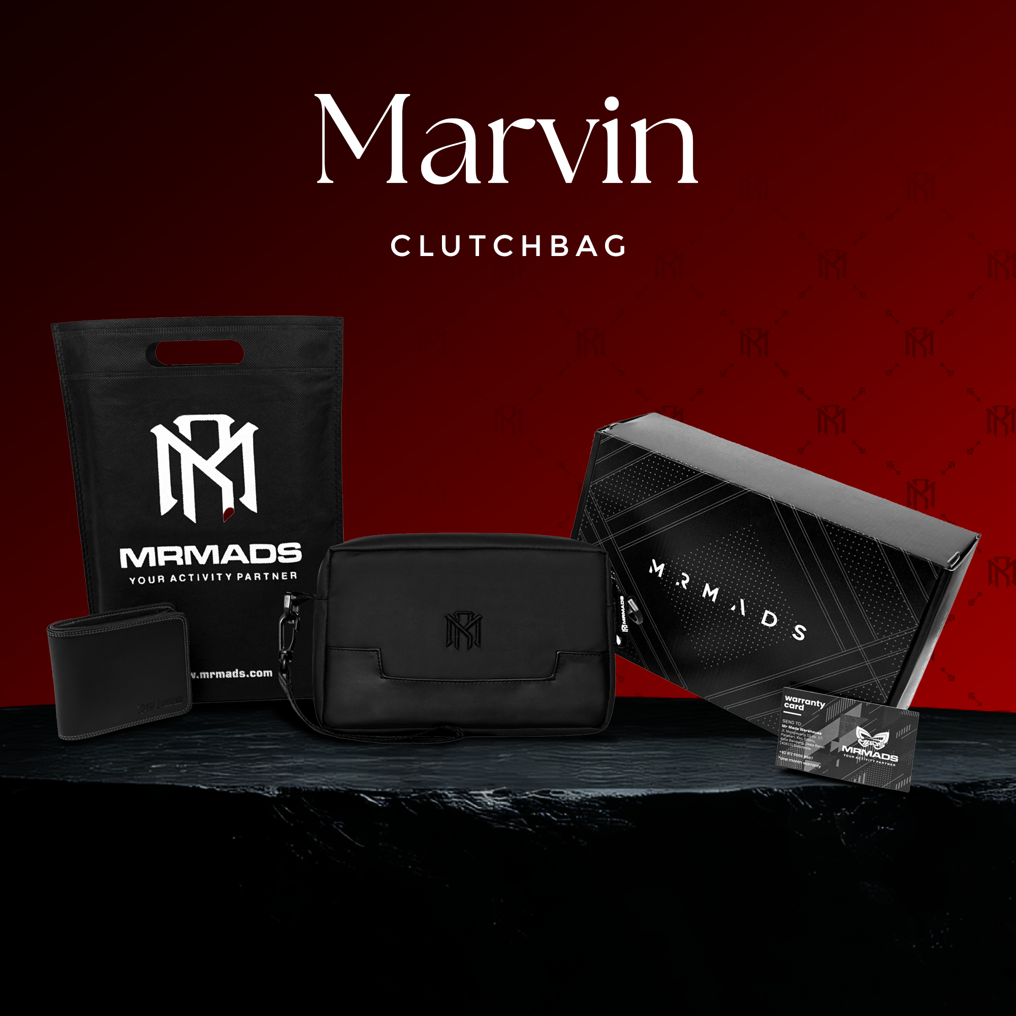 MARVIN Clutch Bag