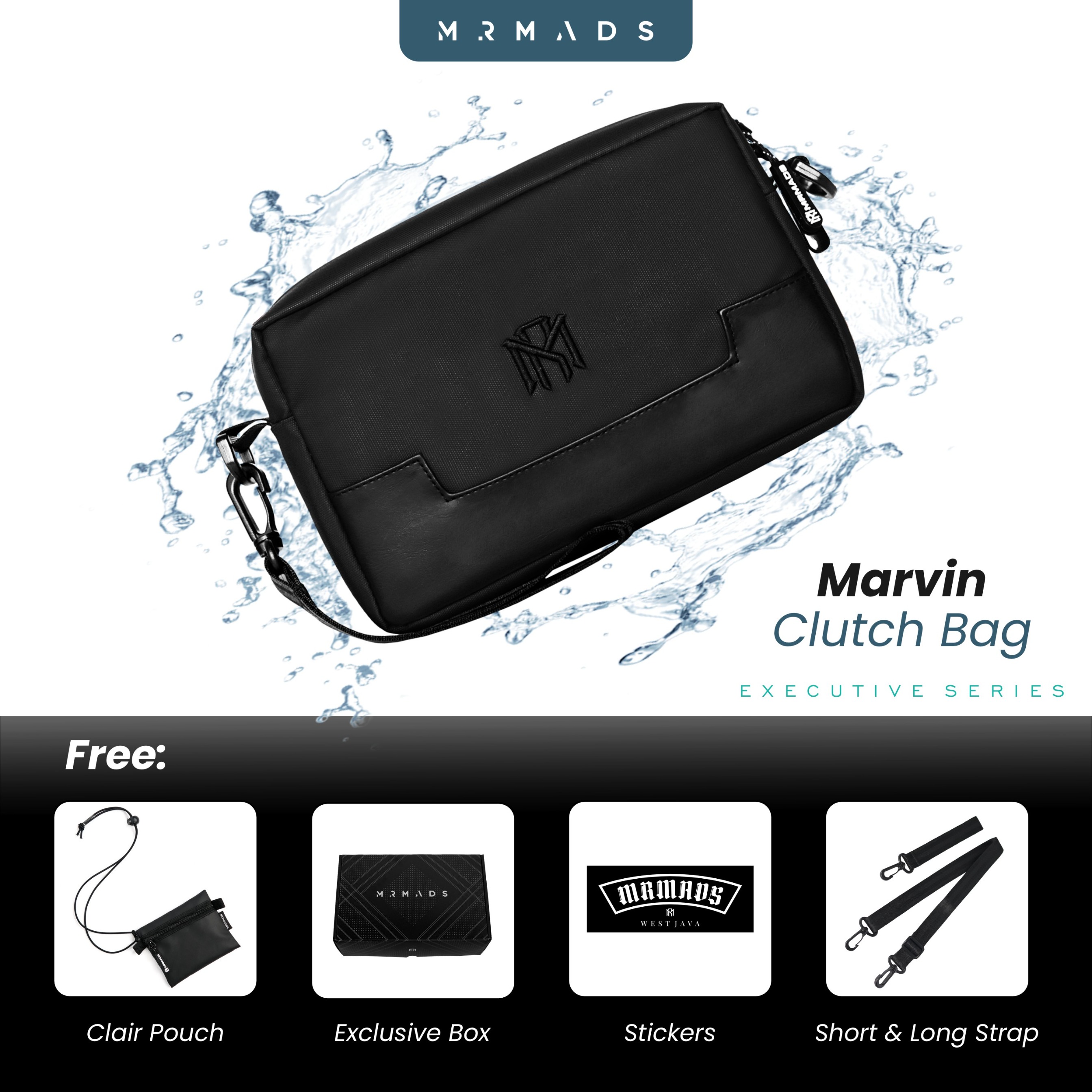MARVIN Clutch Bag