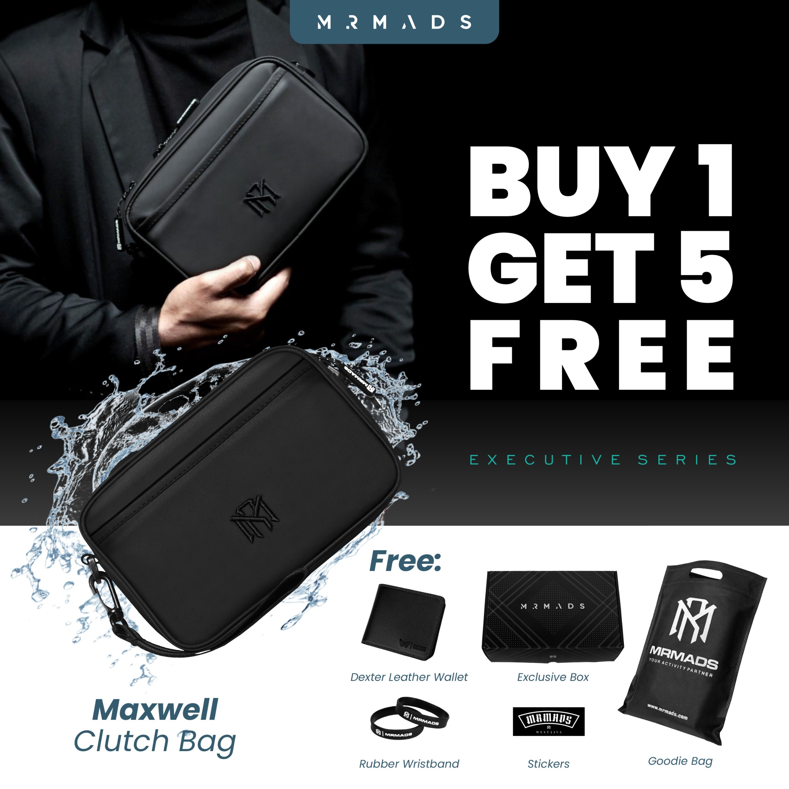  MAXWELL Clutch Bag