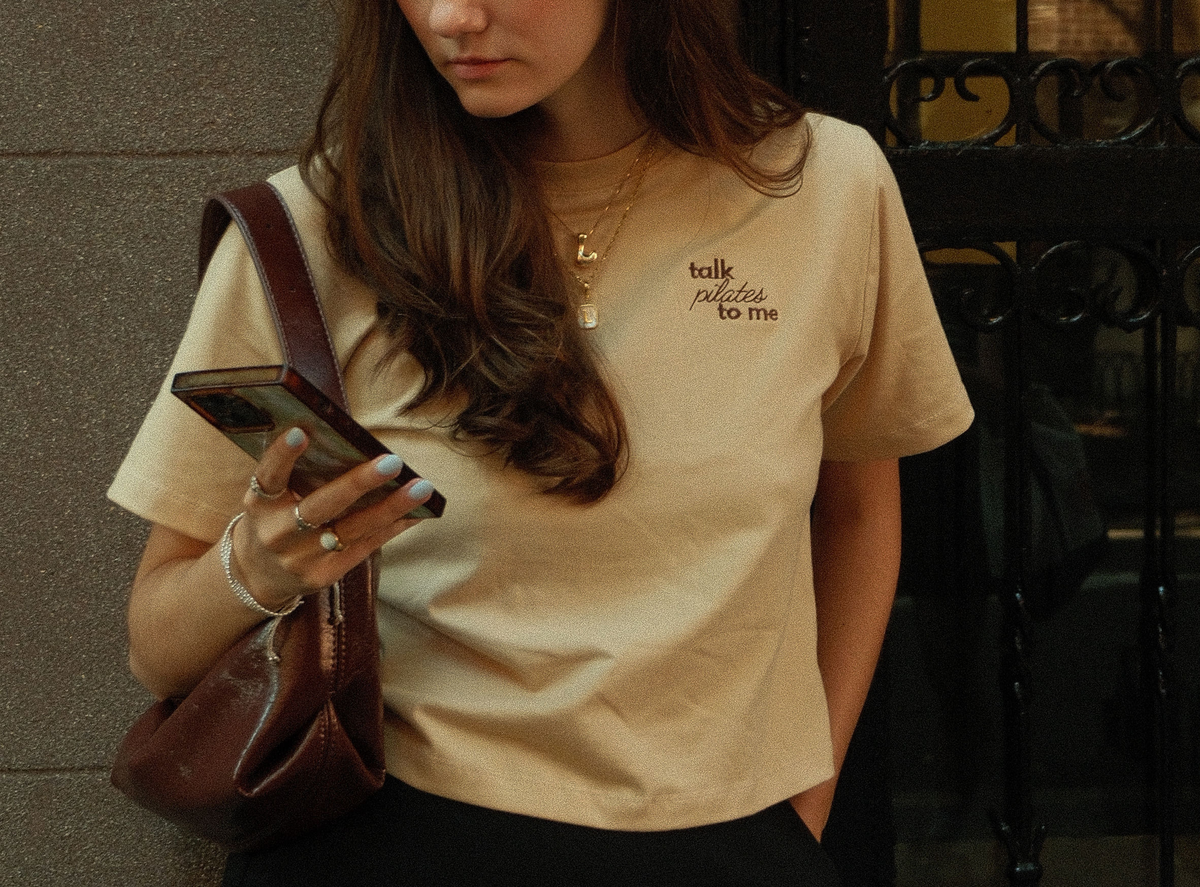 [Certified Core Girl] Pilates Flirt Cotton T-Shirt