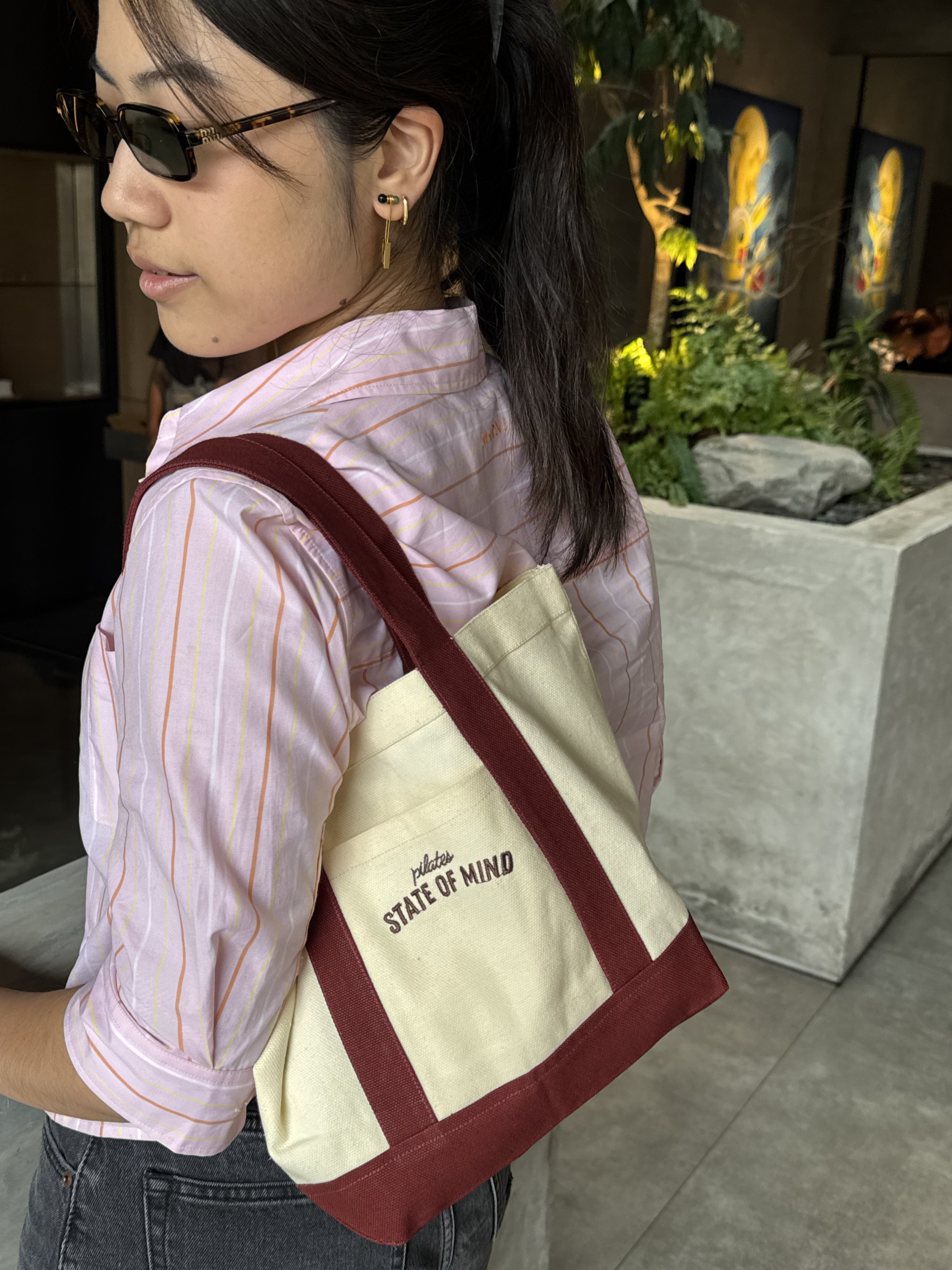 [Certified Core Girl] Pilates State of Mind Tote Bag