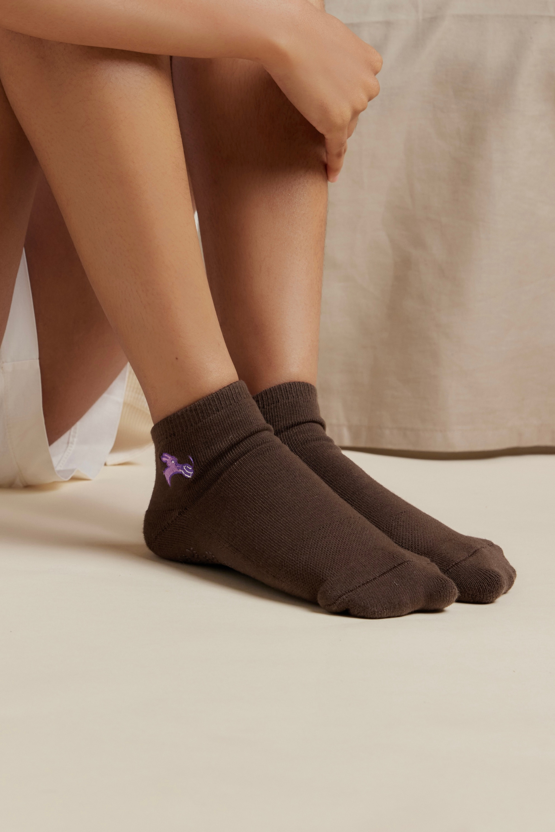 [Paws & Reset] Bunny Flow Pilates Grip Socks
