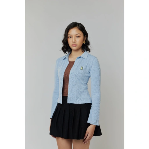 Image of [Rolla x Verosa] Nina Knit Blouse - Limoncello