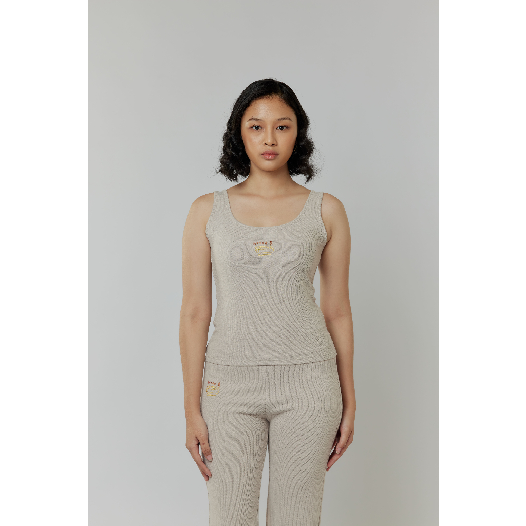 [Rolla x Verosa] Solea Knit Tank - Bread & Butter