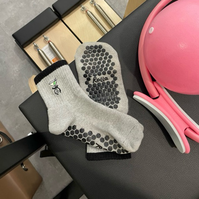 Midnight Martini Pilates Grip Socks
