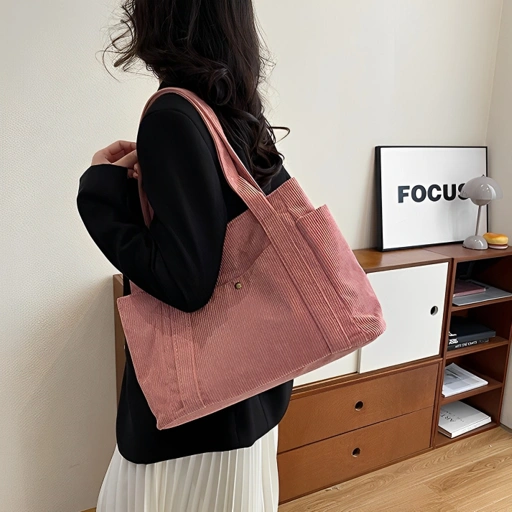 Image of Mireya Corduroy Tote LYN043