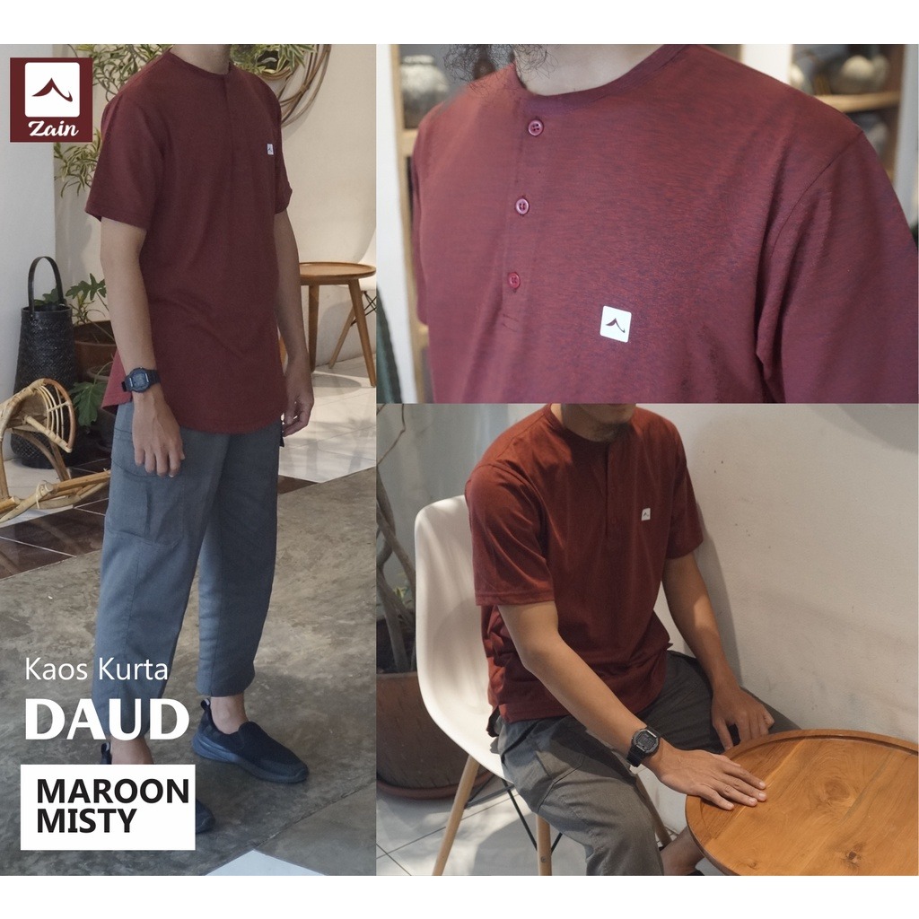 Kaos Daud Siro Kancing
