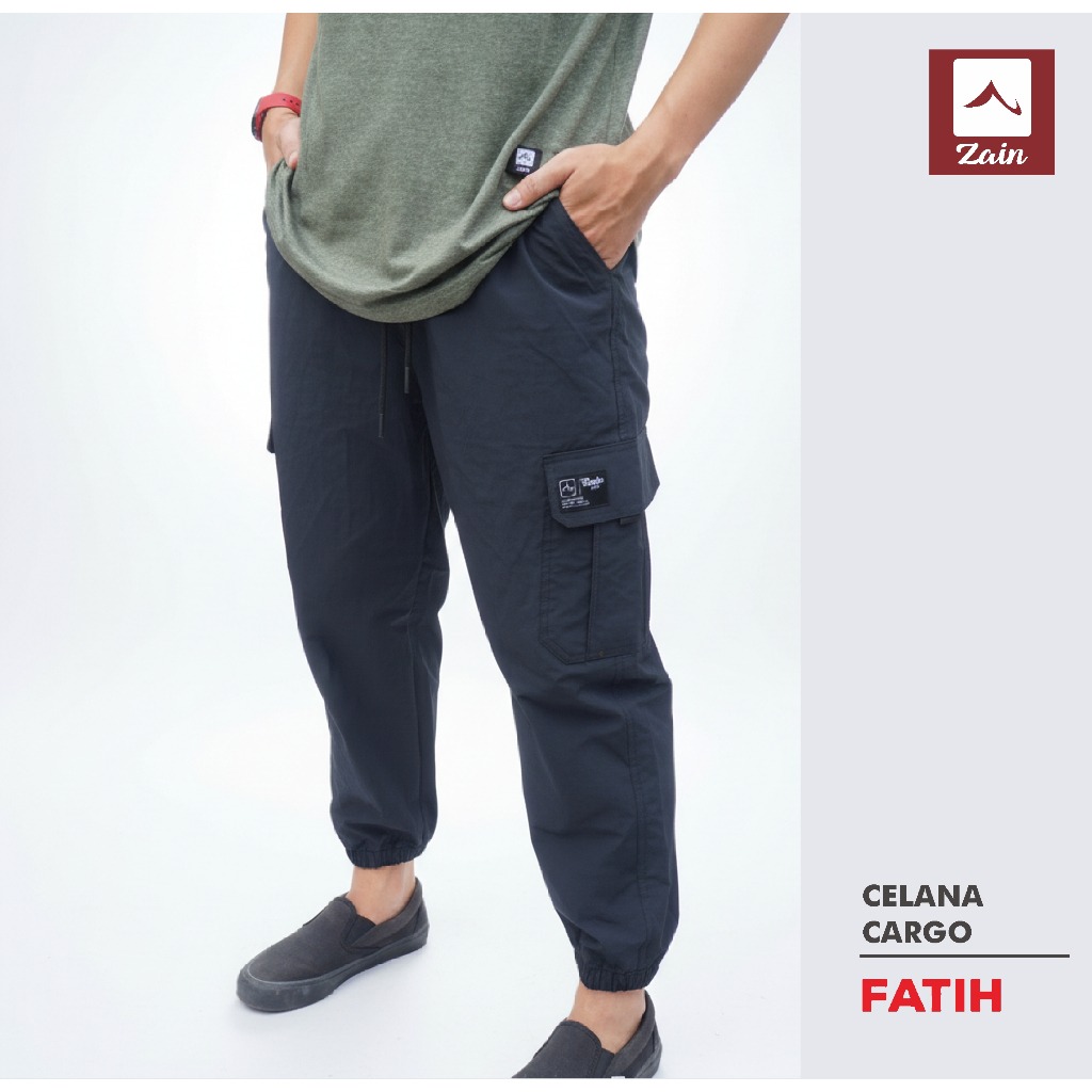 ZAIN - Celana Cargo Outdoor FATIH - Taslan premium