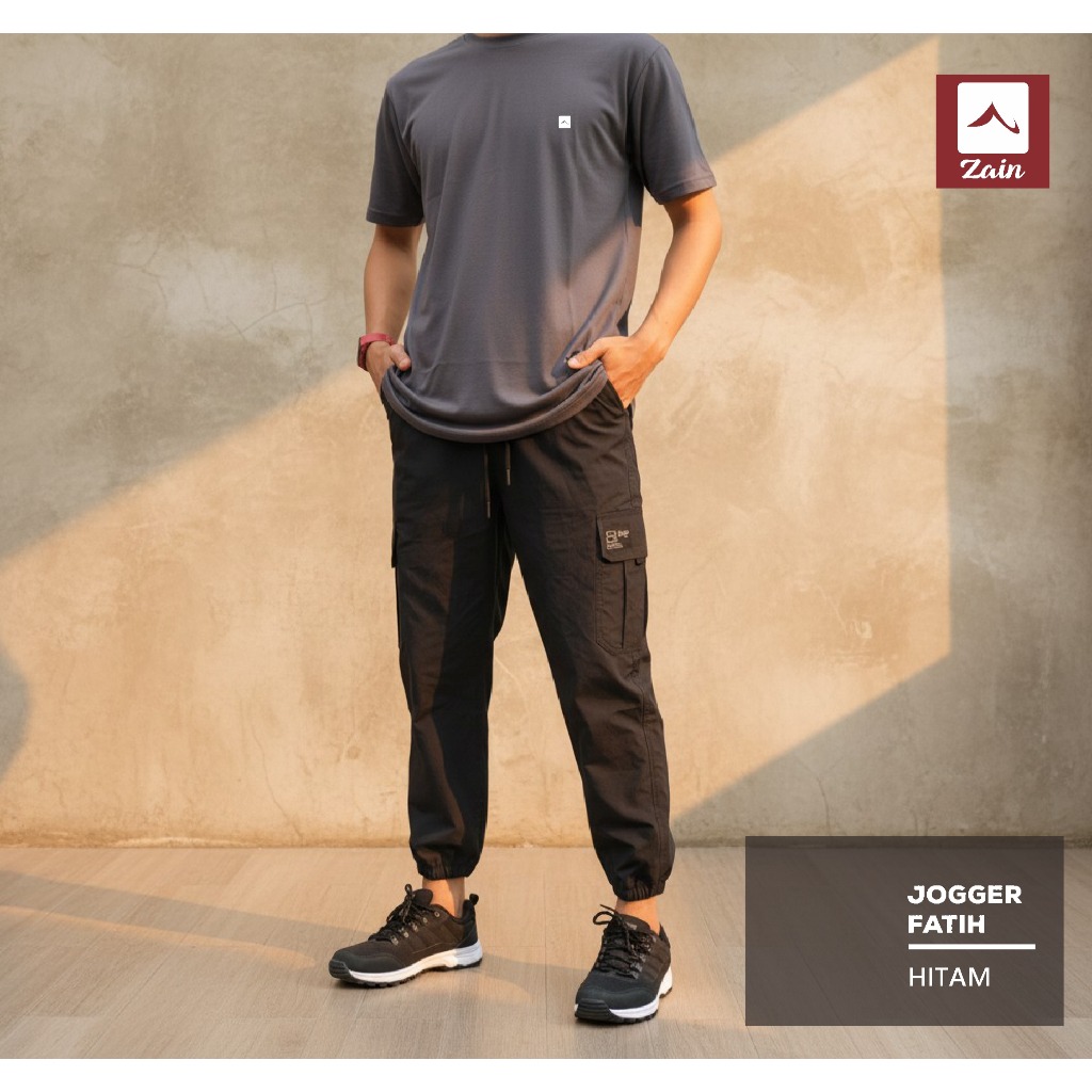 ZAIN - Celana Cargo Outdoor FATIH - Taslan premium