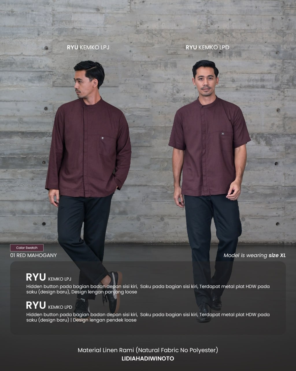 Aure Family Series 01 Red Mahogany (Sarimbit LH 2026)