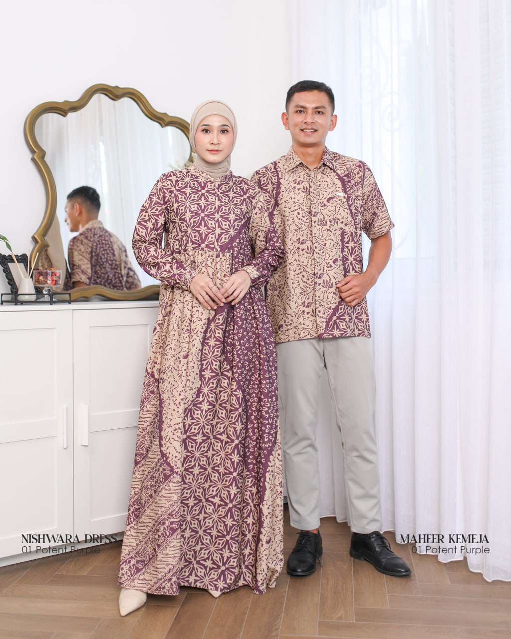 Nishwara Dress & Maheer Kemeja Couple